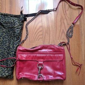 Rebecca Minkoff Morning After Clutch in Red